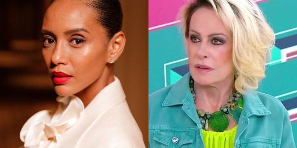 Taís Araújo deixa programa para vomitar, é acudida pela produção e engana Ana Maria: "Menti descaradamente"