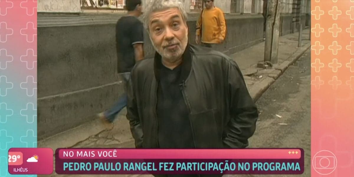Ana Maria faz homenagem para Paulo Pedro (Reprodução) Ana Maria faz homenagem para Paulo Pedro (Reprodução)