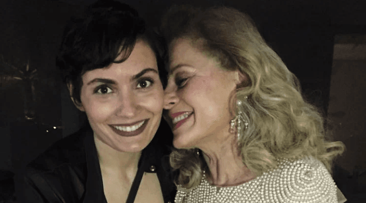 Vera Fischer e a filha, Rafaela, fruto de seu casamento com o diretor Perry Salles (Foto: Reprodução) Vera Fischer e a filha, Rafaela, fruto de seu casamento com o diretor Perry Salles (Foto: Reprodução)