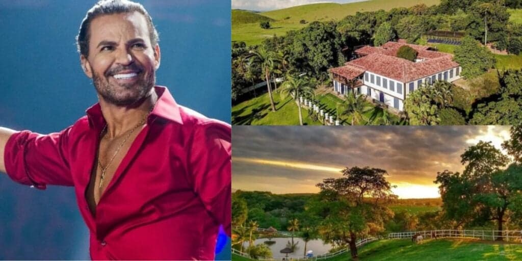 R$30 milhões, criação de cavalo e rodeada por verde: a fazenda de Eduardo Costa é uma das mais absurdas