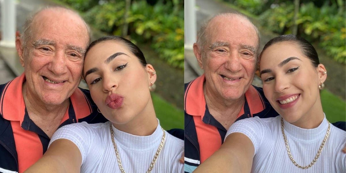 A filha de Renato Aragão surpreende com sua beleza ao lado do pai (Reprodução: Instagram) A filha de Renato Aragão surpreende com sua beleza ao lado do pai (Reprodução: Instagram)