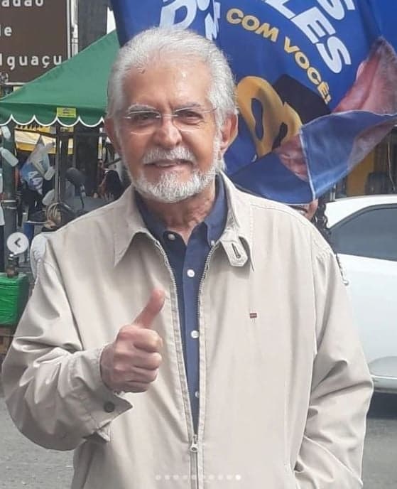 Apresentador do 'Linha Direta', Domingos Meirelles está idoso com 82 anos e irreconhecível - Foto Reprodução Instagram Apresentador do 'Linha Direta', Domingos Meirelles está idoso com 82 anos e irreconhecível - Foto Reprodução Instagram