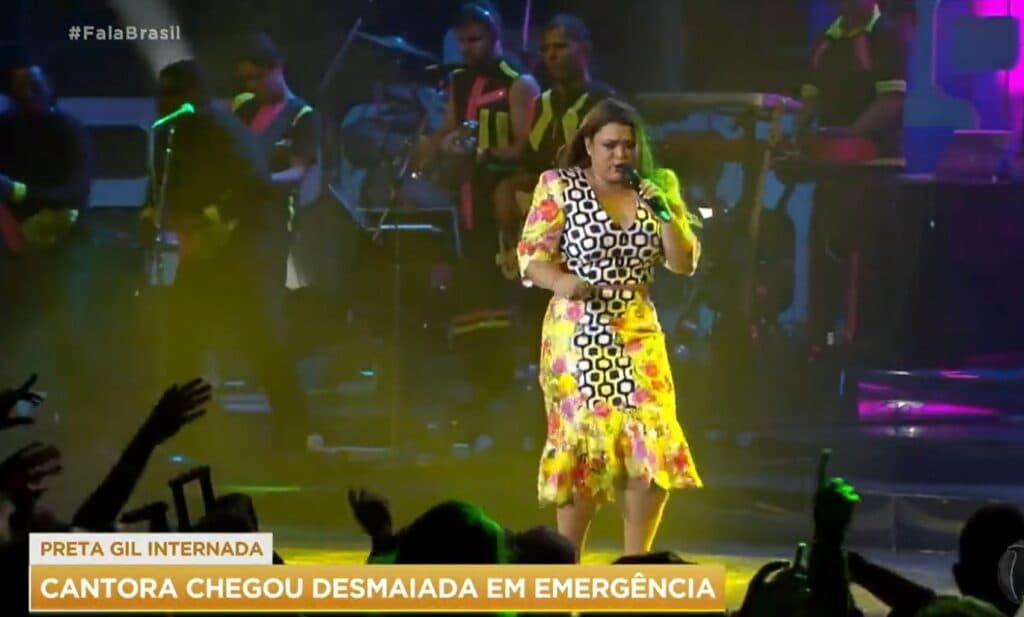 Fala Brasil atualizou o estado de saúde de Preta Gil Fala Brasil atualizou o estado de saúde de Preta Gil