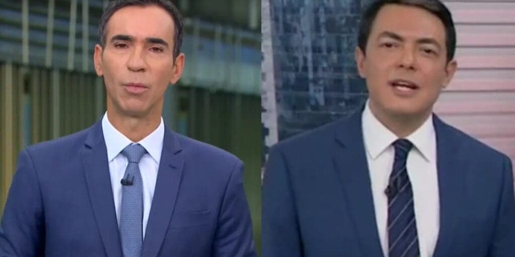 César Tralli entra no jornal de Severiano e não esconde verdade sobre situação: "Um sofrimento gigantesco"