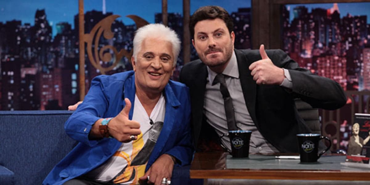 Ney Inácio no "The Noite" (Foto: Divulgação/SBT) Ney Inácio no "The Noite" (Foto: Divulgação/SBT)