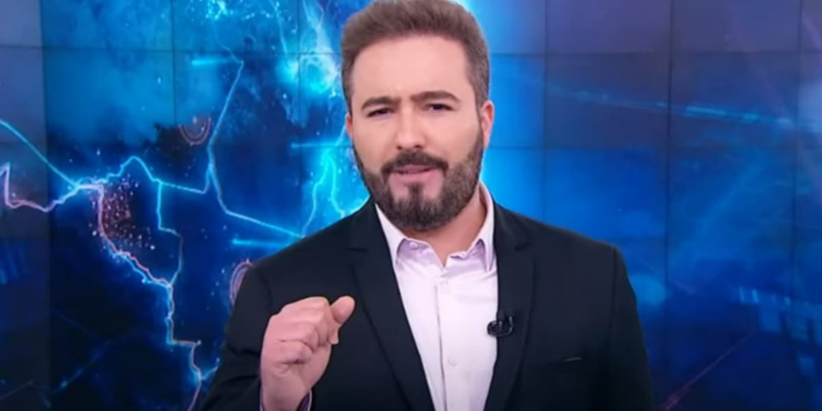 Felipe Malta no "Primeiro Impacto" (Foto: Reprodução/SBT) Felipe Malta no "Primeiro Impacto" (Foto: Reprodução/SBT)
