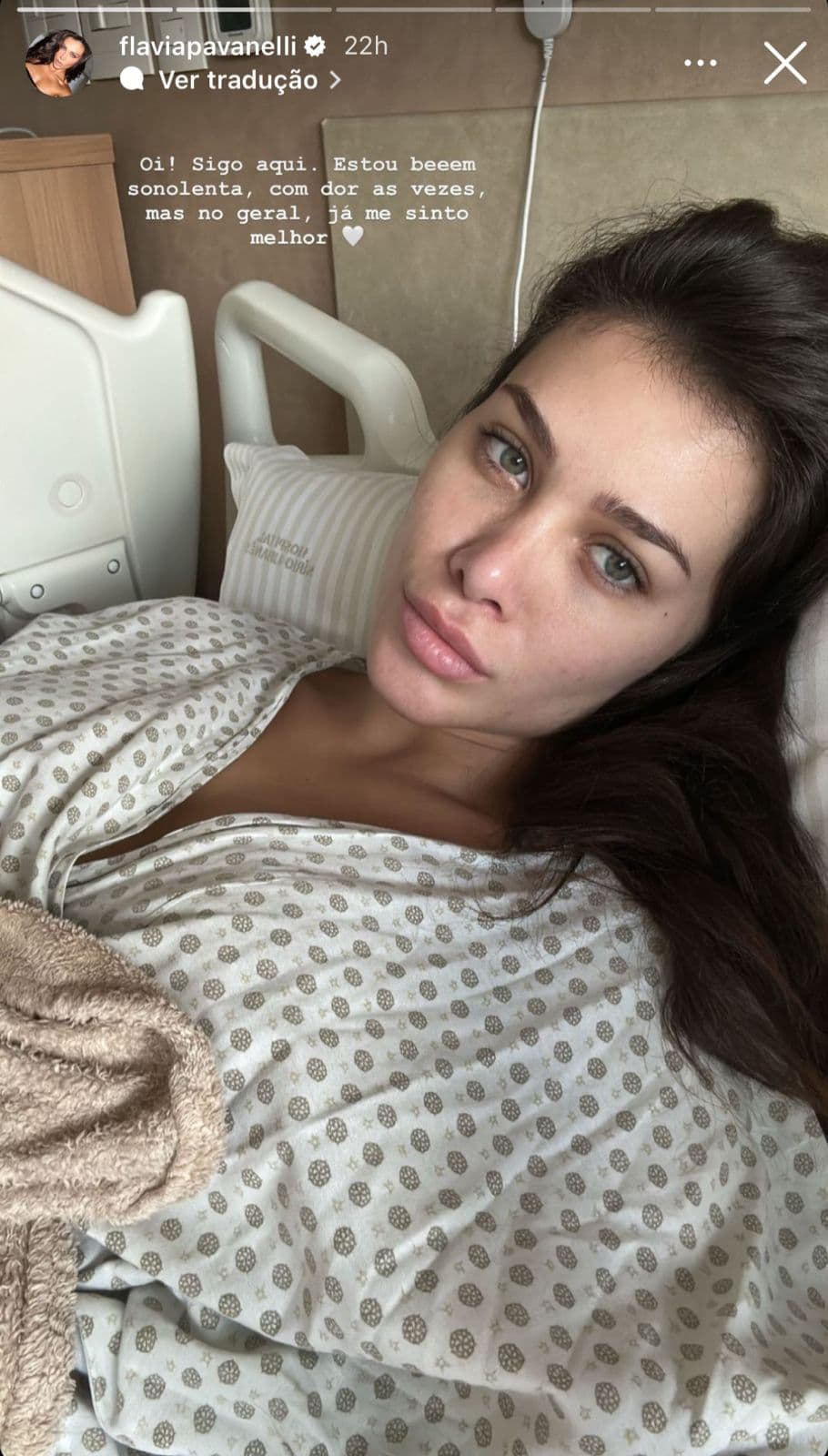 Flávia Pavanelli é internada com urgência e acaba descobrindo diagnóstico de doença silenciosa e séria - Foto Reprodução Instagram Flávia Pavanelli é internada com urgência e acaba descobrindo diagnóstico de doença silenciosa e séria - Foto Reprodução Instagram