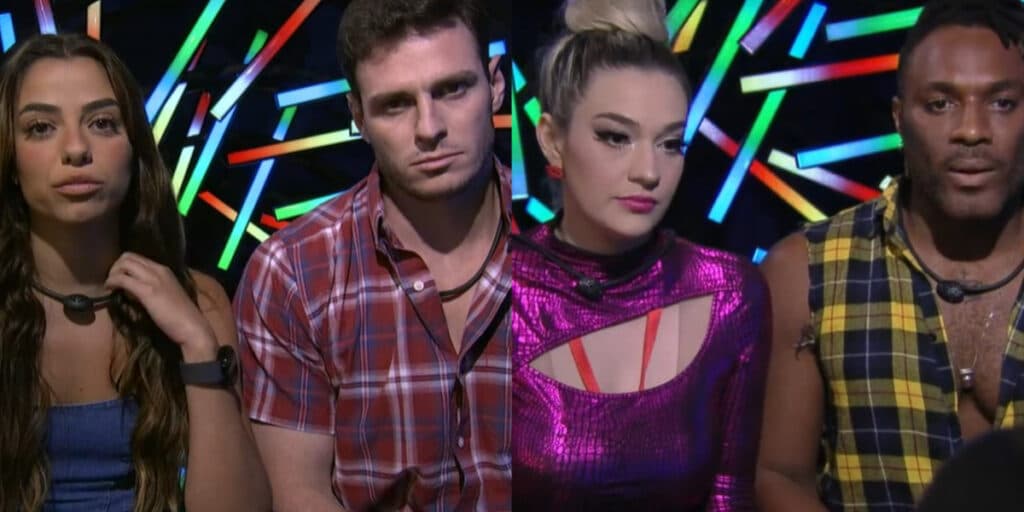 Enquete BBB23 - Key e Gustavo e Fred e Marília estão no paredão; vote na dupla que você quer eliminar