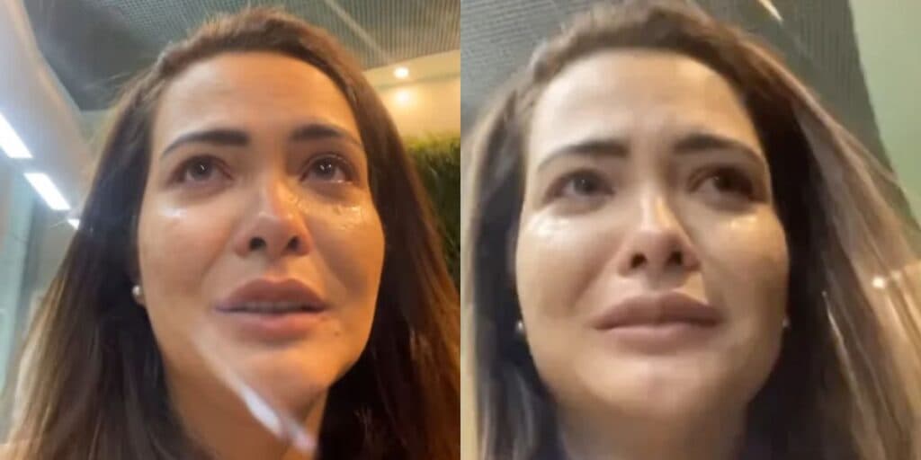 Geisy Arruda é vítima de crime dentro do avião, chora e assume pânico: "Assustada"