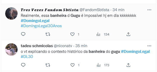 No aniversário de 30 anos do programa Domingo Legal, internautas se assustam com descoberta de conteúdo adulto que Gugu reproduzia - Foto Reprodução Twitter No aniversário de 30 anos do programa Domingo Legal, internautas se assustam com descoberta de conteúdo adulto que Gugu reproduzia - Foto Reprodução Twitter