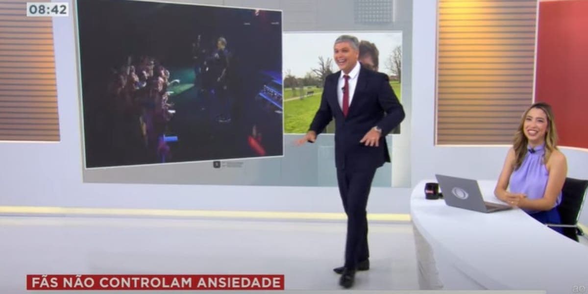 Joel Datena cita o Domingo Legal e revela o que fazia quando assistia ao programa (Reprodução: Bora Brasil/ Band) Joel Datena cita o Domingo Legal e revela o que fazia quando assistia ao programa (Reprodução: Bora Brasil/ Band)
