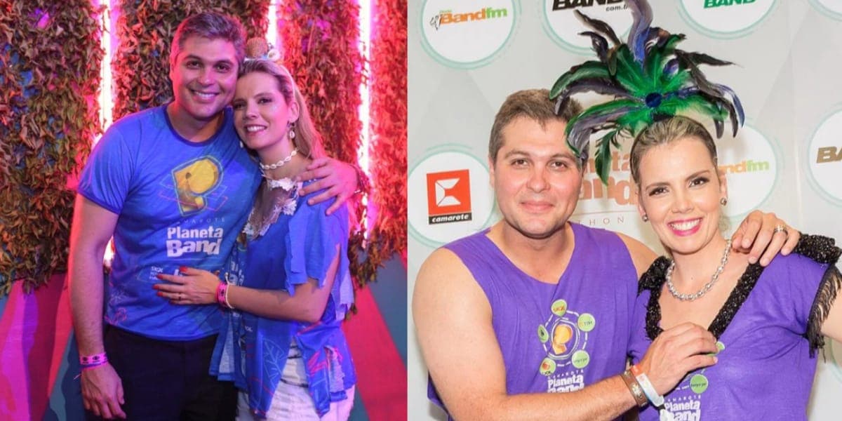 Joel Datena e a esposa Mel são muito recatados e raramente surgem nos holofotes da mídia (Reprodução: Instagram) Joel Datena e a esposa Mel são muito recatados e raramente surgem nos holofotes da mídia (Reprodução: Instagram)