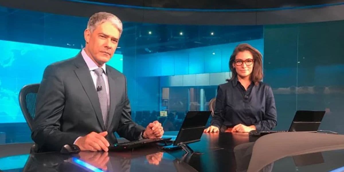 Jornal Nacional William Bonner e Renata Vasconcellos recebem este valor mensalmente da Globo - Foto Reprodução Jornal Nacional William Bonner e Renata Vasconcellos recebem este valor mensalmente da Globo - Foto Reprodução