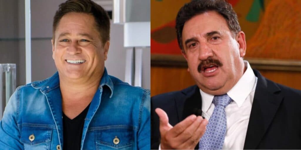 Leonardo e Ratinho (Reprodução: Montagem TV Foco) Leonardo e Ratinho (Reprodução: Montagem TV Foco)