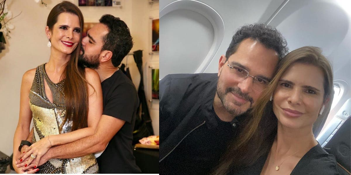Luciano Camargo e Flávia são casados desde 2003 e sempre surgem muito apaixonados nas redes sociais (Reprodução: Instagram) Luciano Camargo e Flávia são casados desde 2003 e sempre surgem muito apaixonados nas redes sociais (Reprodução: Instagram)