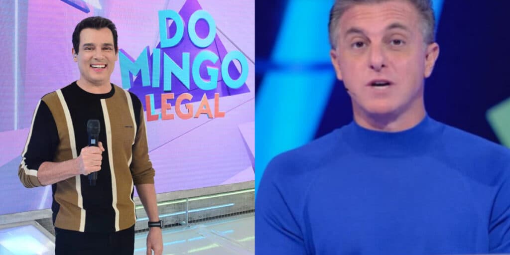 Estrelas da Globo aparecem no Domingo Legal e público fica sem acreditar no que Luciano Huck fez