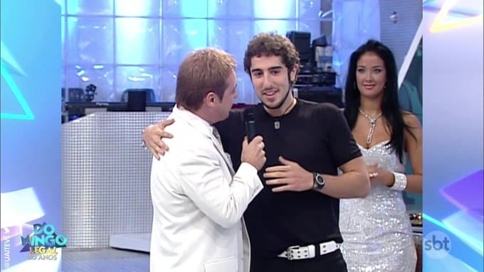 Marcos Mion surge no Domingo Legal e pede ajuda ao SBT - Foto Reprodução Marcos Mion surge no Domingo Legal e pede ajuda ao SBT - Foto Reprodução