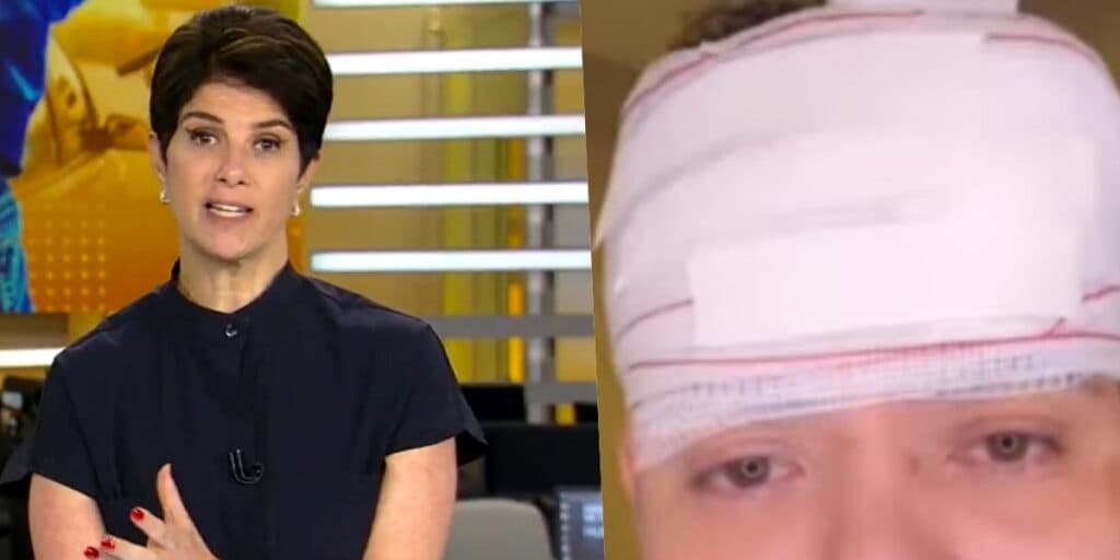 Mariana Godoy interrompe jornal na Record com grave notícia de ex estrela da Globo e confirma espancamento