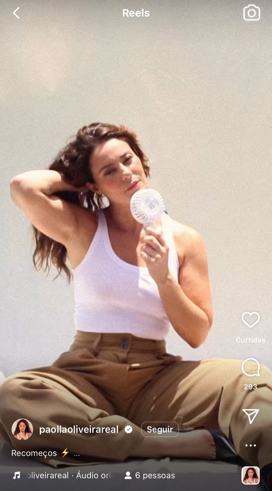 Por meio de suas redes sociais, a famos atriz Paolla Oliveira, surge em um vídeo sem dizer ao menos uma palavra, e confirma situação - Foto Reprodução Instagram Por meio de suas redes sociais, a famos atriz Paolla Oliveira, surge em um vídeo sem dizer ao menos uma palavra, e confirma situação - Foto Reprodução Instagram