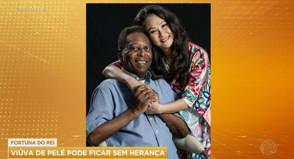 Pelé e Márcia Aoki foram casados durante 6 anos Pelé e Márcia Aoki foram casados durante 6 anos