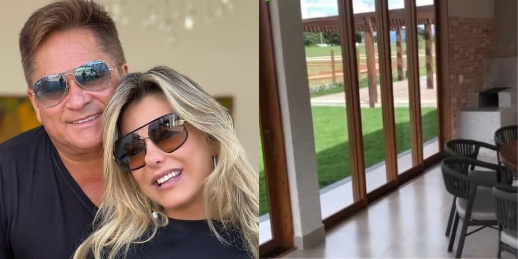 Poliana Rocha abre às portas da nova mansão com Leonardo, exibe detalhes e luxo é de espantar
