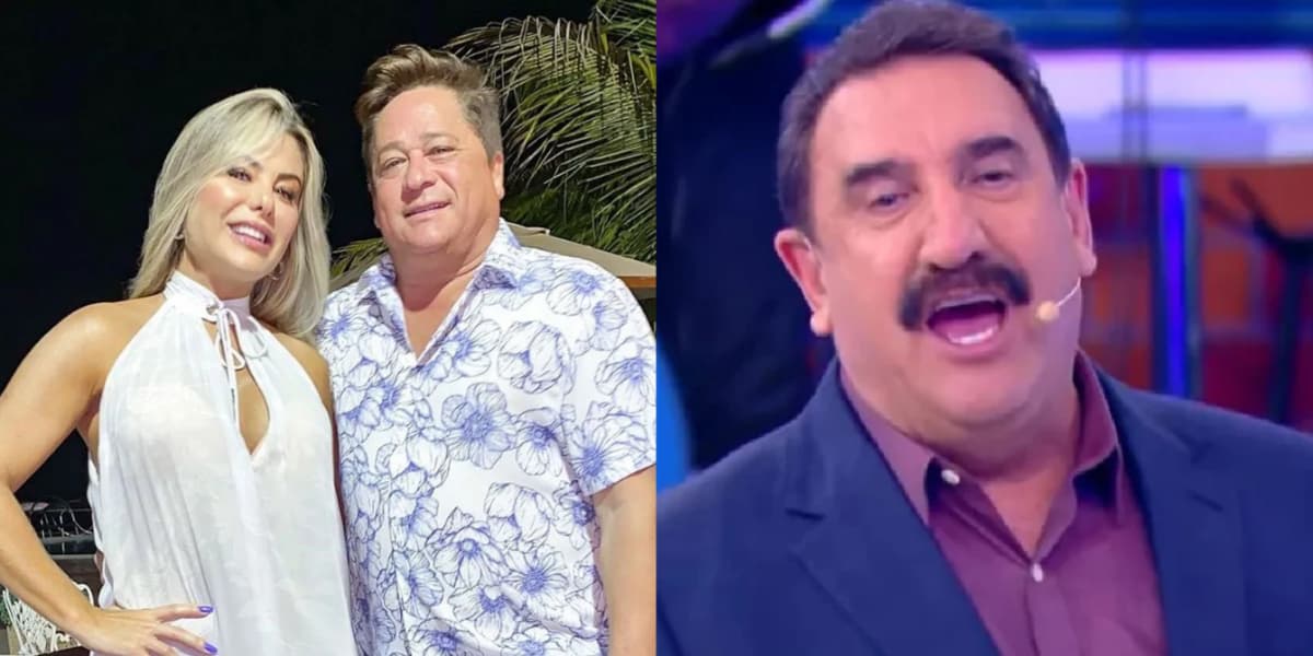 Ratinho surpreendeu e mandou um recado para a esposa de Leonardo (Foto: Reprodução) Ratinho surpreendeu e mandou um recado para a esposa de Leonardo (Foto: Reprodução)