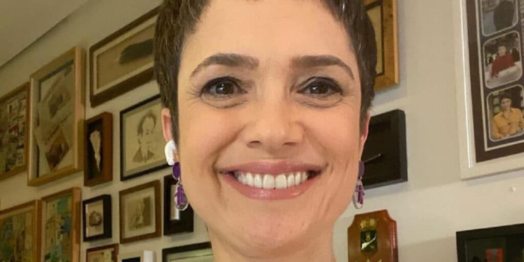 Sandra Annenberg posa ao lado de grande amor e faz confissão que ninguém esperava