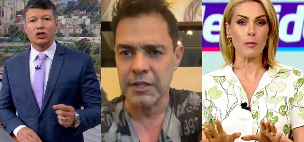 Globo e Record param programas simultaneamente e dão notícia crucial de Zezé Di Camargo