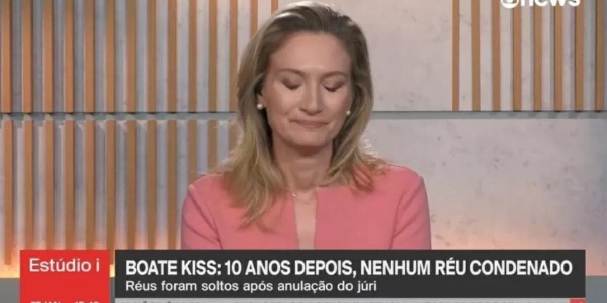 Ana Flor, da Globo, vai aos prantos ao relembra tragédia da Boate Kiss - Foto: Reprodução Ana Flor, da Globo, vai aos prantos ao relembra tragédia da Boate Kiss - Foto: Reprodução