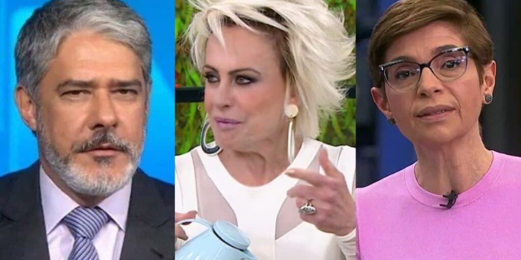 Ana Maria sai em defesa de Lo Prete na Globo e manda recado direto para Bonner: "Eu queria avisar o William"
