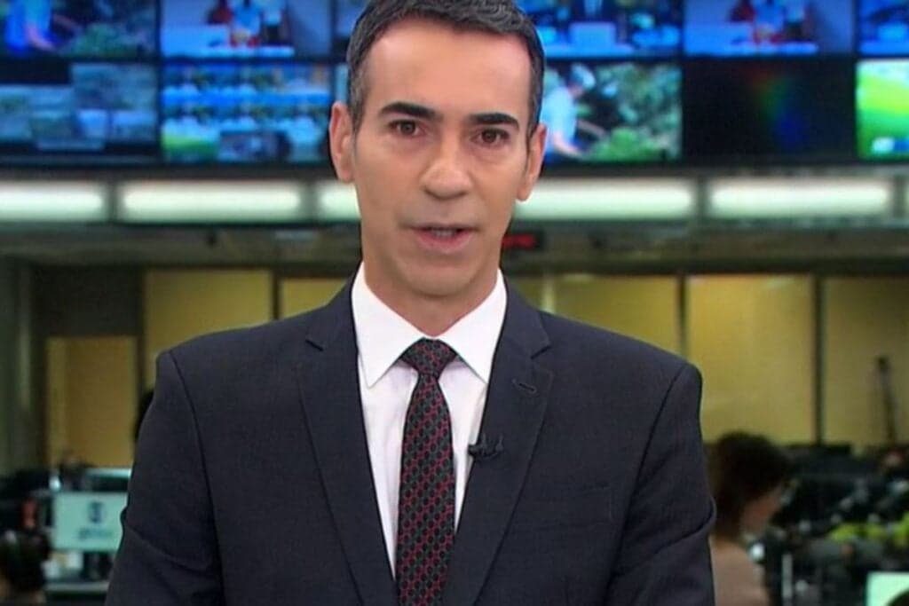 César Tralli, um dos âncoras da Globo que ganham salários milionário (Foto: Reprodução, Globo) César Tralli, um dos âncoras da Globo que ganham salários milionário (Foto: Reprodução, Globo)