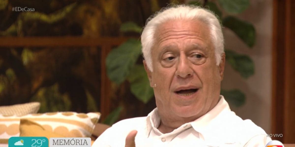 No É De Casa desse sábado, Antônio Fagundes falou sobre curiosidade que assusta outros atores (Foto: Reprodução) No É De Casa desse sábado, Antônio Fagundes falou sobre curiosidade que assusta outros atores (Foto: Reprodução)