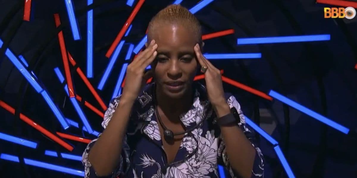 Durante o raio-x, Aline Wirley confessou que deu biscoito para sua dupla, o Bruno, e admitiu não conseguir conviver com participante no BBB23 (Foto: Reprodução / Globo) Durante o raio-x, Aline Wirley confessou que deu biscoito para sua dupla, o Bruno, e admitiu não conseguir conviver com participante no BBB23 (Foto: Reprodução / Globo)