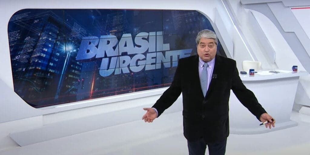 Datena, ao vivo, abre o Brasil Urgente com notícia bomba na Band e confirma: “Agora”