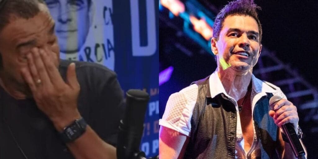 Denilson não aguentou ouvir o que Zezé disse sobre ele e caiu no choro: "Não vim preparado pra tomar porrada"