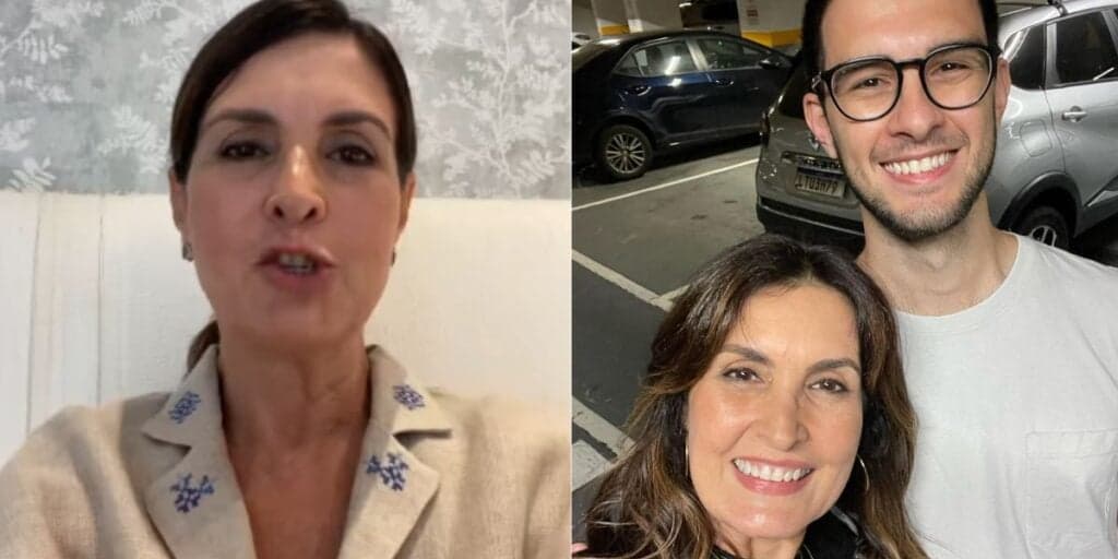 Despedida: Fátima Bernardes faz postagem emocionante do filho e não esconde a verdade: “Coração aperta”