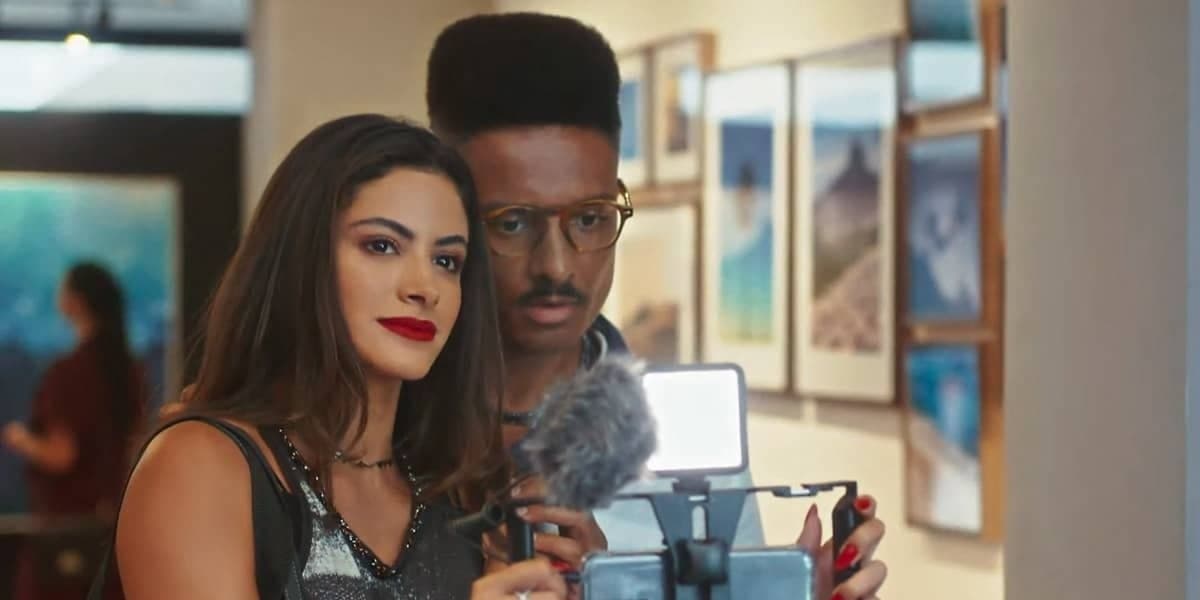 Érika e Anthony na novela Vai na Fé Érika e Anthony na novela Vai na Fé