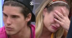 BBB23 - Após esporro ao vivo de Tadeu Schmidt sobre romance abusivo, Bruna toma decisão com Gabriel e faz comunicado (Foto: Reprodução / Globoplay) BBB23 - Após esporro ao vivo de Tadeu Schmidt sobre romance abusivo, Bruna toma decisão com Gabriel e faz comunicado (Foto: Reprodução / Globoplay)