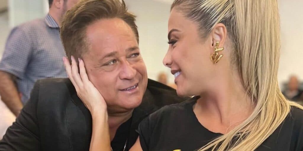 Mãe de Poliana Rocha, sogra de Leonardo, fala sobre gravidez da filha e loira faz confissão: "Vou contar"