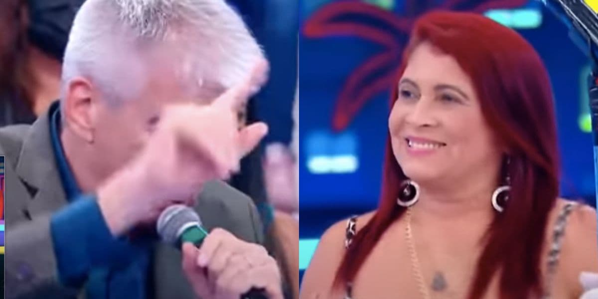 Ratinho não gostou de ouvir piada de Décio Piccinini, perdeu a linha e teve bate-boca em palco (Foto: Reprodução / SBT) Ratinho não gostou de ouvir piada de Décio Piccinini, perdeu a linha e teve bate-boca em palco (Foto: Reprodução / SBT)