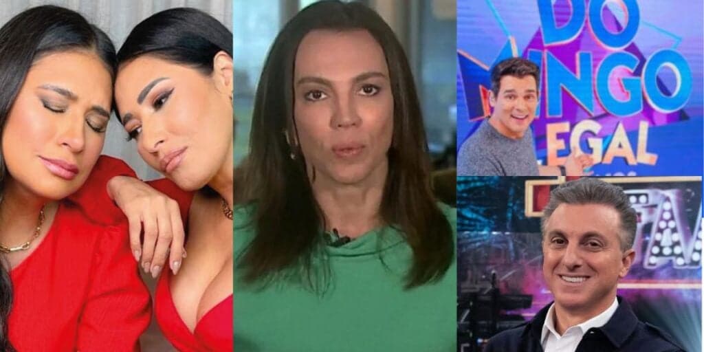 Simone fala sobre briga com Simaria - Ana Paula Araújo devasta o Brasil - Huck aparece no Domingo Legal