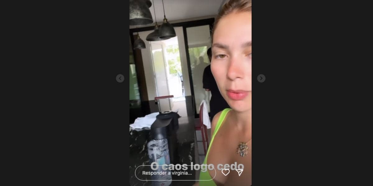 Nas redes sociais, Virgínia Fonseca confessa que não sabe fazer café sem ser de maquina, pede ajuda para amigo e mostra caos em cozinha por conta da bebida (Fotos: Reprodução / Instagram) Nas redes sociais, Virgínia Fonseca confessa que não sabe fazer café sem ser de maquina, pede ajuda para amigo e mostra caos em cozinha por conta da bebida (Fotos: Reprodução / Instagram)