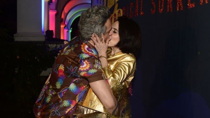 Alexandre Nero, da Globo, e sua esposa Karen Brusttolin em um baile de Carnaval - Foto AgNews Alexandre Nero, da Globo, e sua esposa Karen Brusttolin em um baile de Carnaval - Foto AgNews