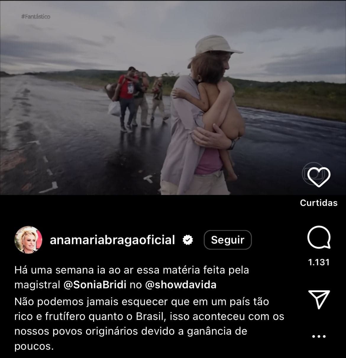 Apresentadora do Mais Você, Ana Maria Braga, não esconde impacto o que vê na Globo e manda um recado importante a todos os brasileiros - (Foto: Reprodução Instagram) Apresentadora do Mais Você, Ana Maria Braga, não esconde impacto o que vê na Globo e manda um recado importante a todos os brasileiros - (Foto: Reprodução Instagram)