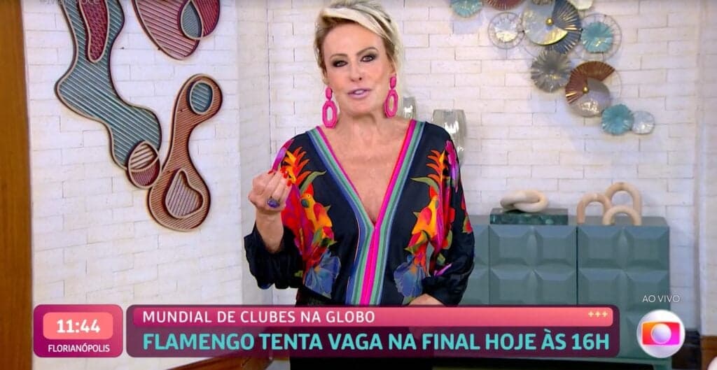 Ana Maria Braga no Mais Você- Foto: Reprodução/Globo Ana Maria Braga no Mais Você- Foto: Reprodução/Globo