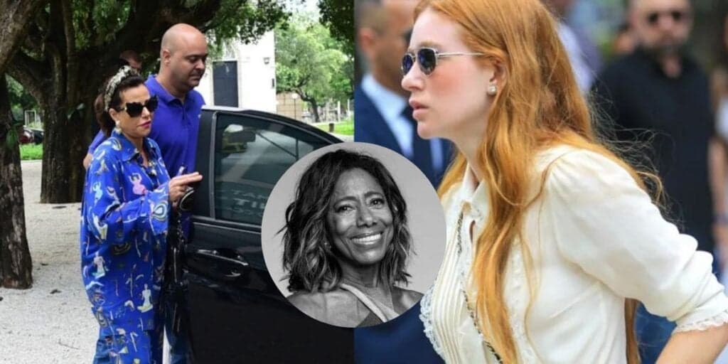 Fotos: Com Marina Ruy Barbosa e Narcisa abaladas, último adeus à Glória Maria acontece com velório restrito