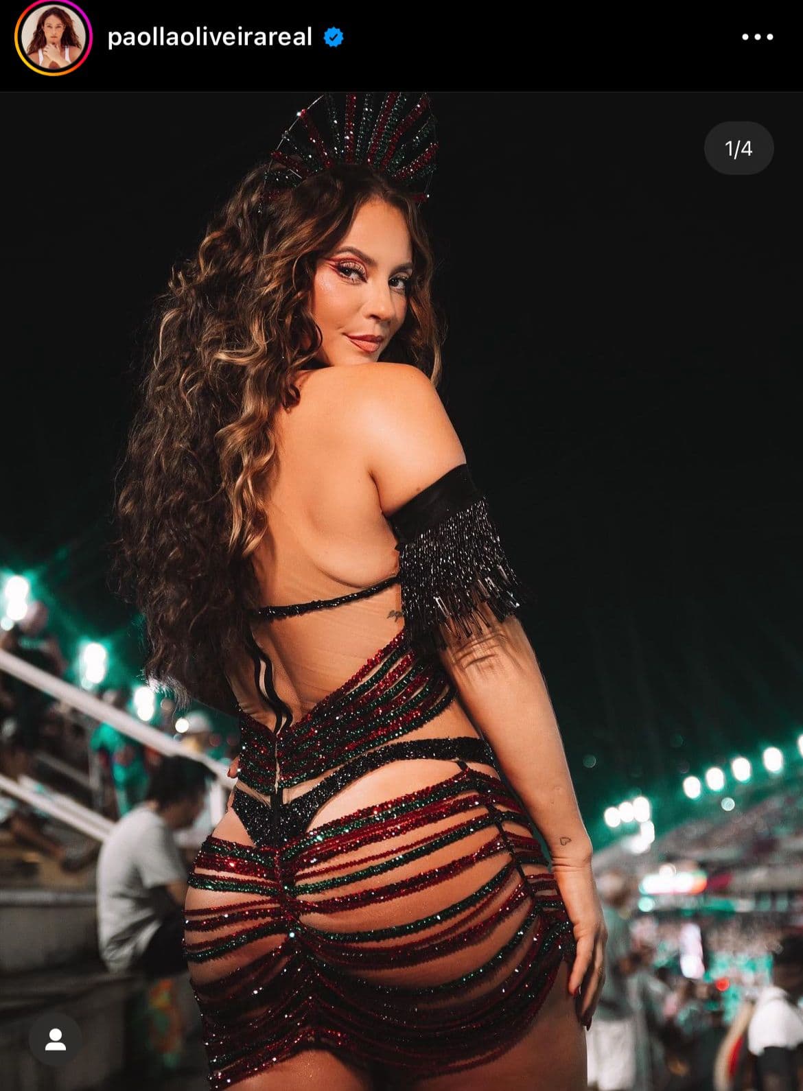 Com um look ousado aberto em parte íntima, Paolla Oliveira prova que é a mulher mais linda do Brasil - Foto Reprodução Instagram Com um look ousado aberto em parte íntima, Paolla Oliveira prova que é a mulher mais linda do Brasil - Foto Reprodução Instagram