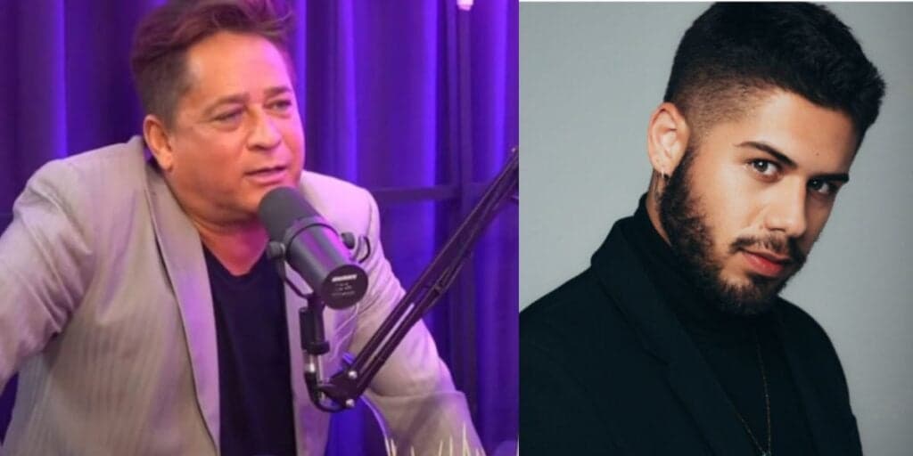 Leonardo chocou o público ao dizer o que Zé Felipe revelou e confirmou para ele com apenas 14 anos