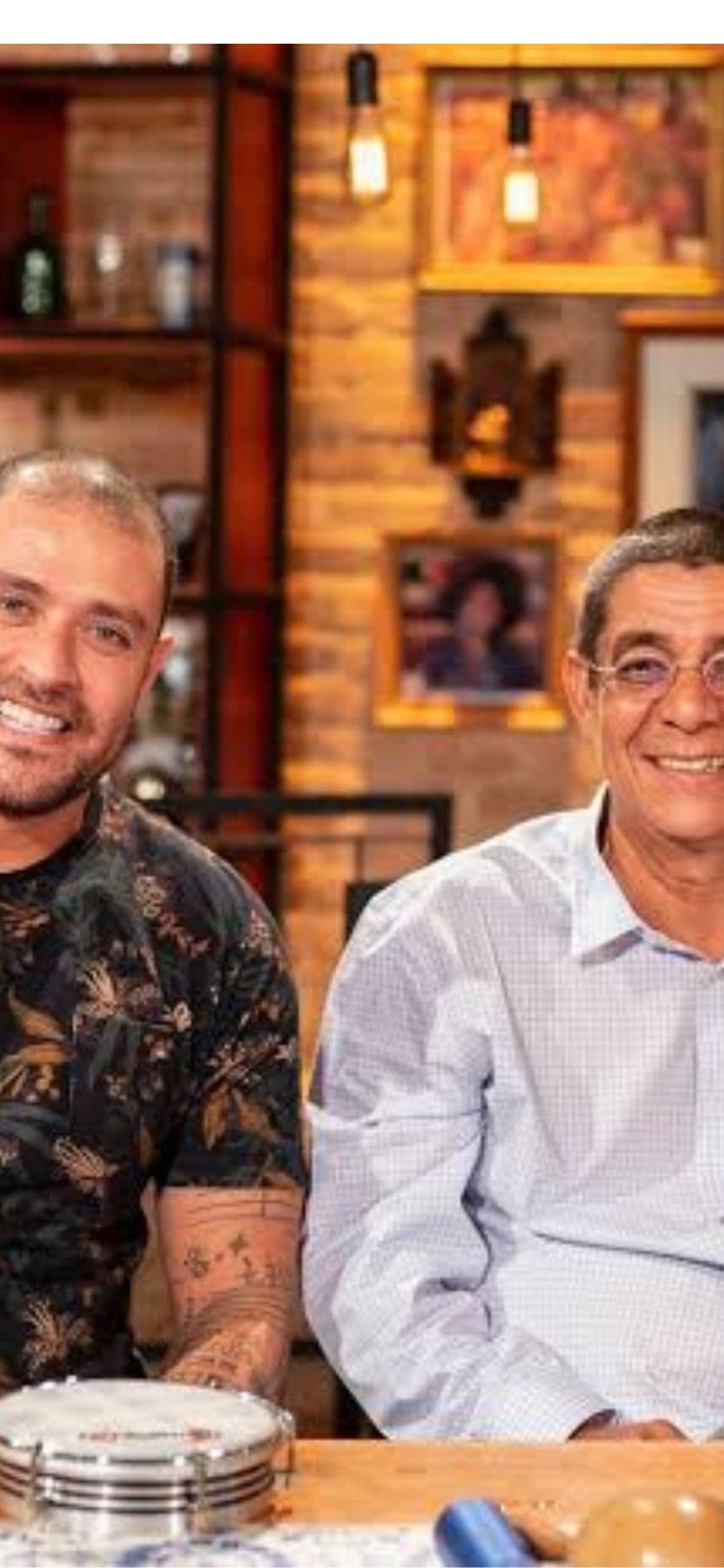 Zeca Pagodinho e Diogo Nogueira (Foto Reprodução Internet). Zeca Pagodinho e Diogo Nogueira (Foto Reprodução Internet).