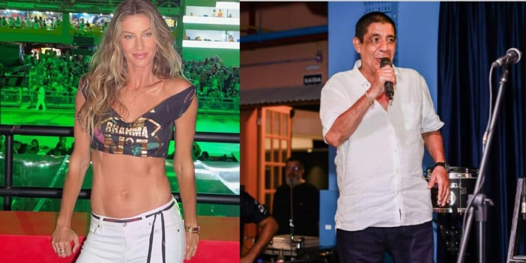 Após cobrar R$ 10 milhões por 3 horas, Léo Dias descobre o que Gisele Bündchen não fez com Zeca Pagodinho